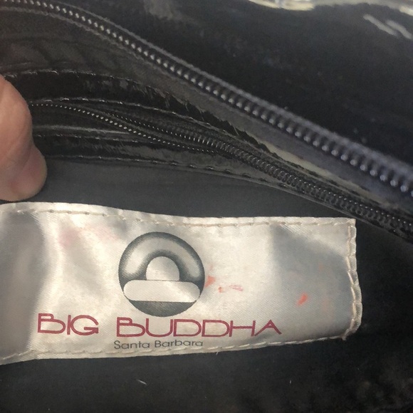 LAST CHANCE 🔹4 for $30💄Big Buddha Black Clutch - Picture 8 of 8